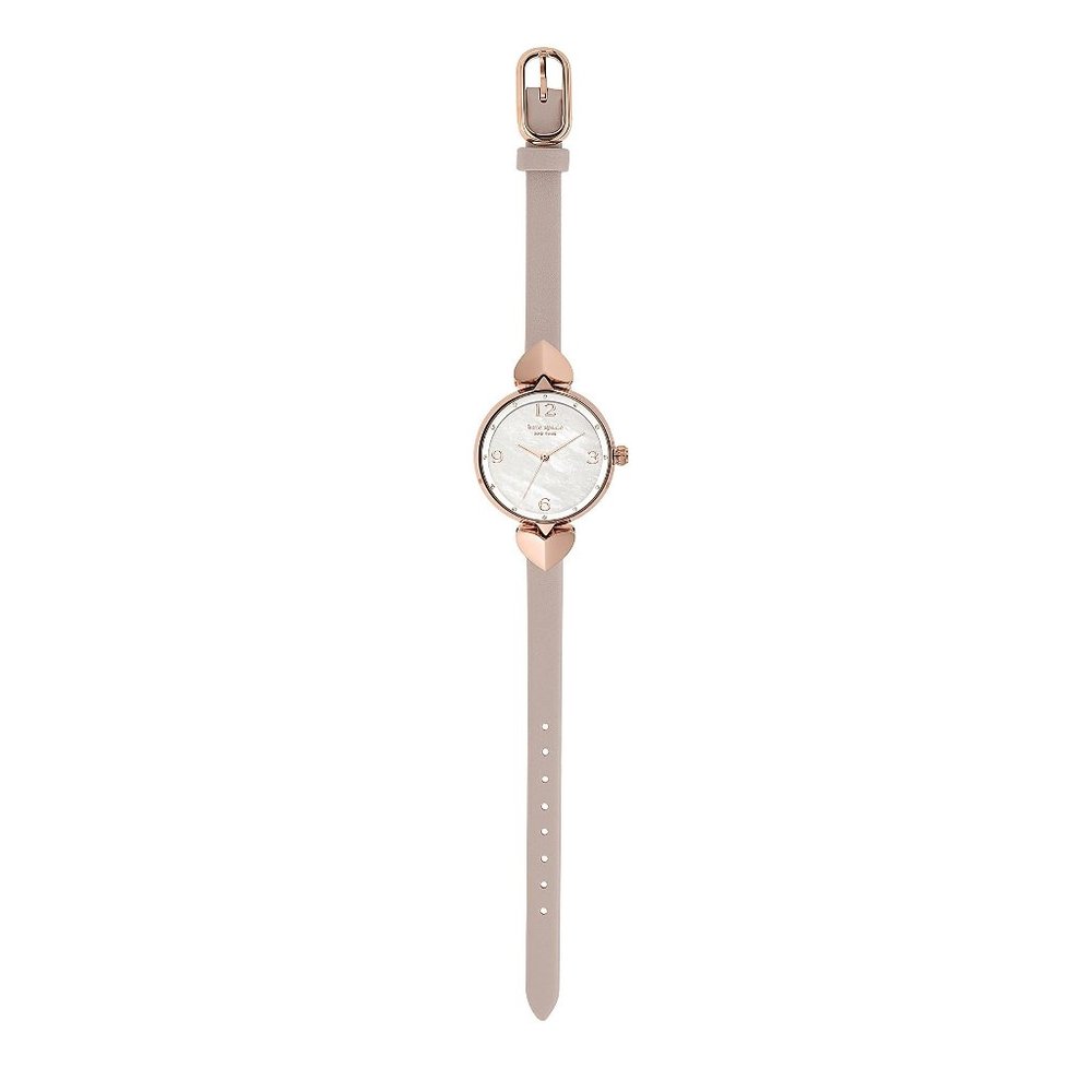 Kate Spade New York Women's Hollis Stainless Steel Dress Quartz Watch Rose Gold - Picture 5 of 6